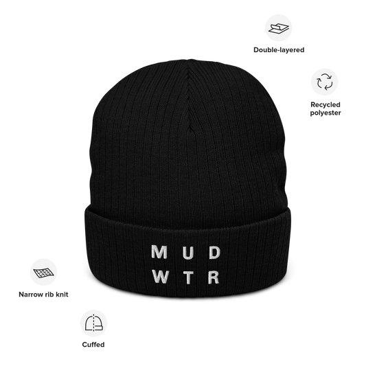 mud-wtr-beanie-b9 ribbed-knit-beanie-black-front-6478f6ebb8db4.png