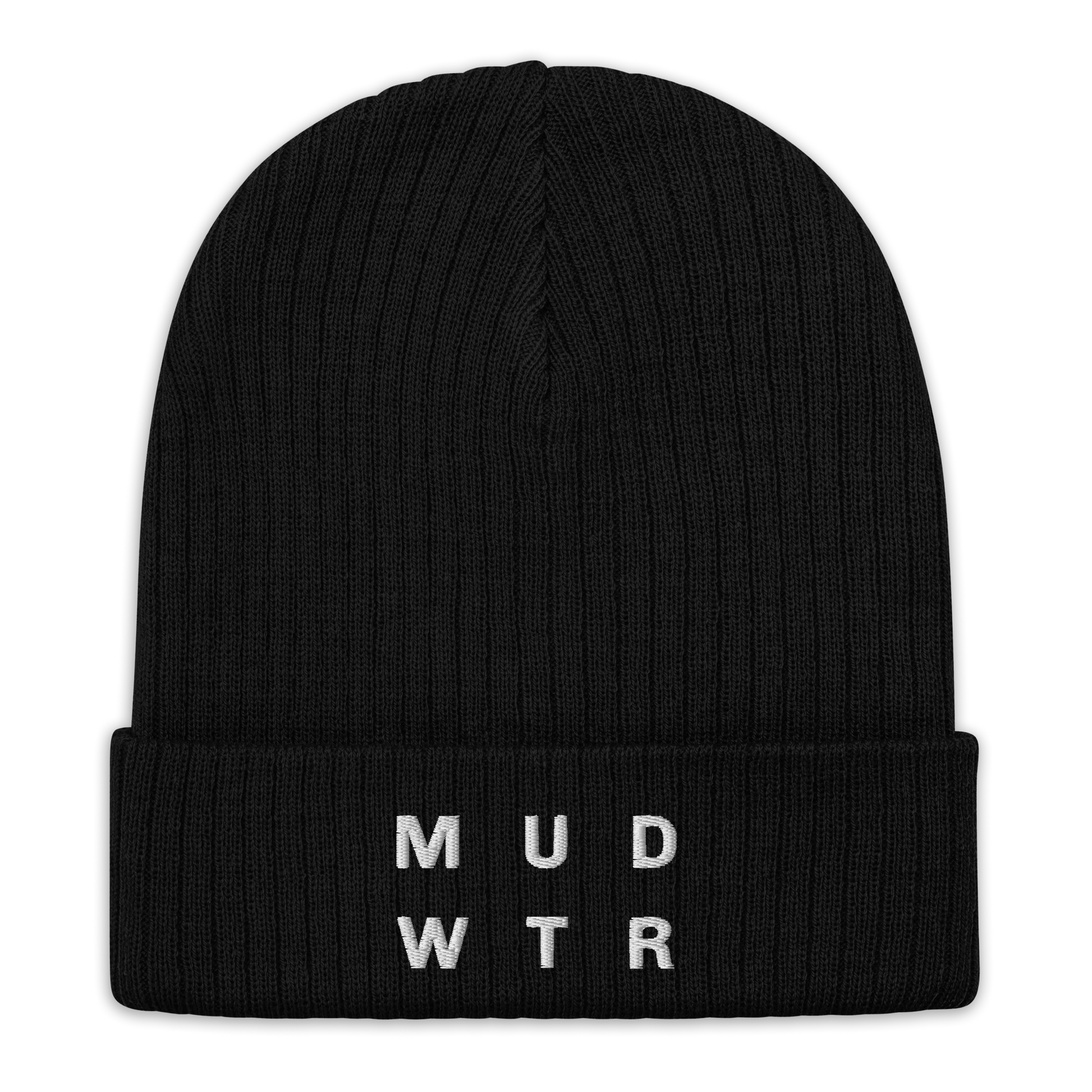 mud-wtr-beanie-b9 ribbed-knit-beanie-black-front-6478f6ebce026.png